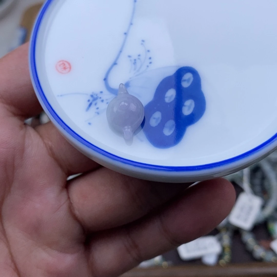 翡翠散珠茶壶提溜