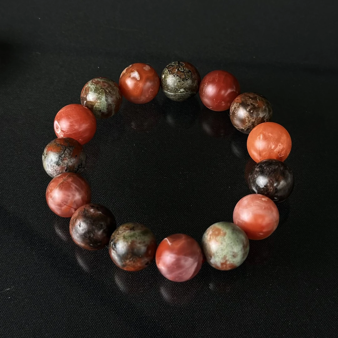 岁月凝香·铁皮南红·大号