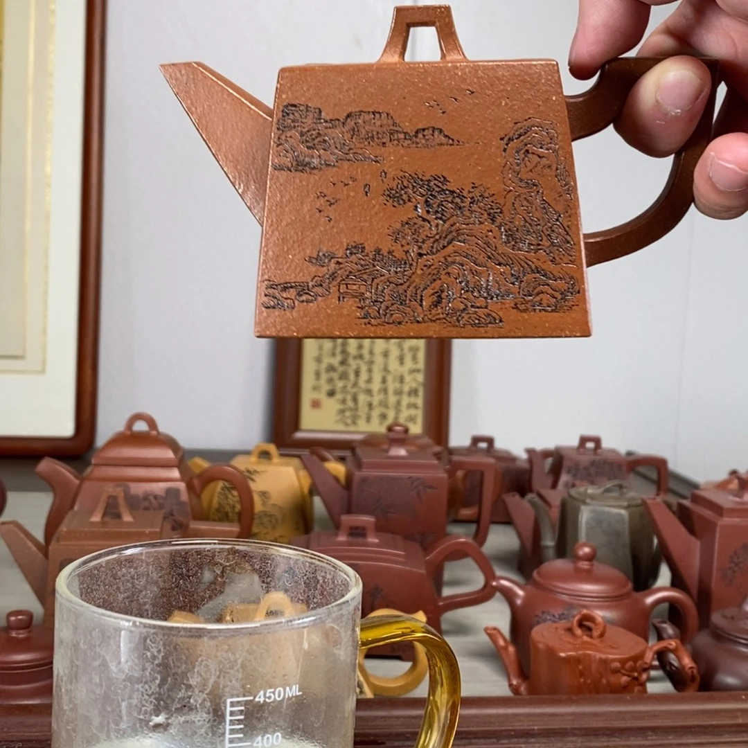 茶壶紫砂原矿泥料传统工艺制作