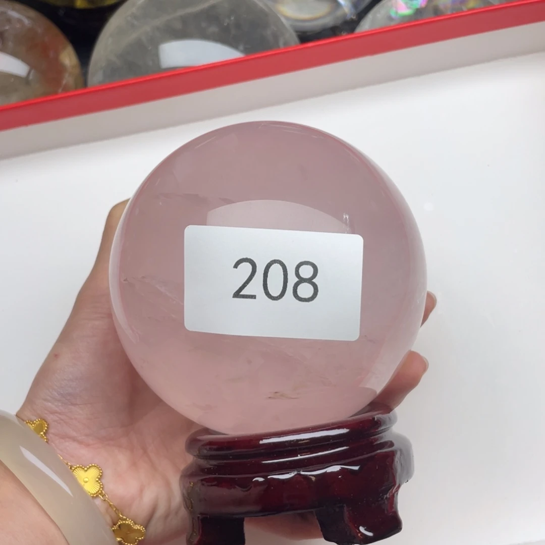 紫***久未镶嵌摆件水晶208 10.7CM