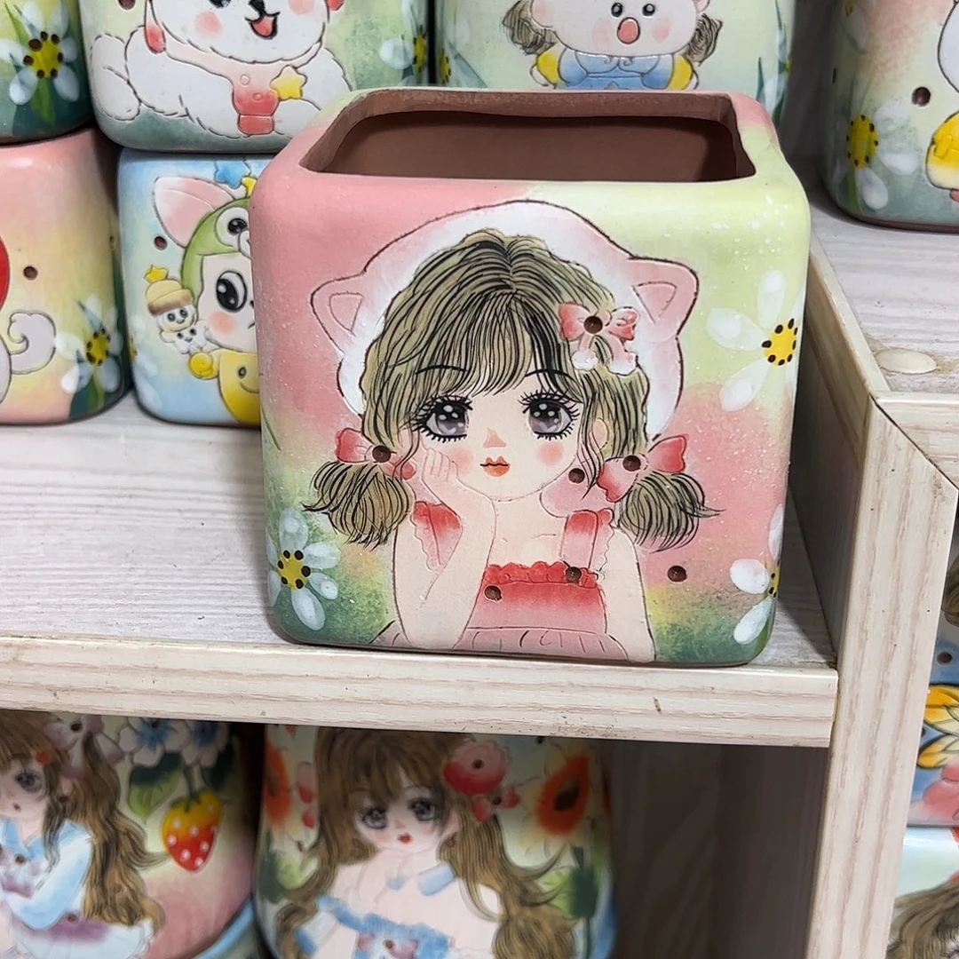 景德镇炫彩手绘口8.5