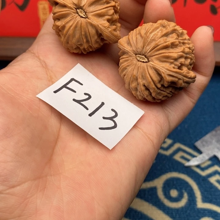 文玩核桃把件磨盘37