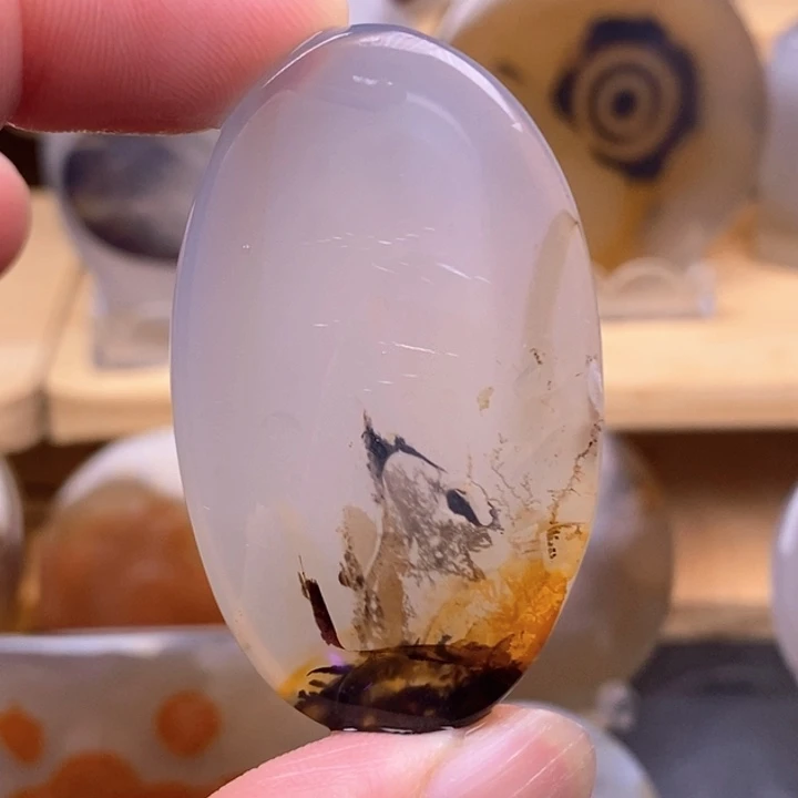 玛瑙/玉髓吊坠(不含链)未镶嵌