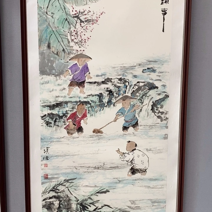 国画亲笔手绘原创