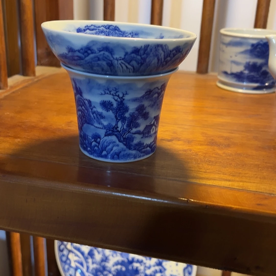 錡镇堂手工手绘茶漏