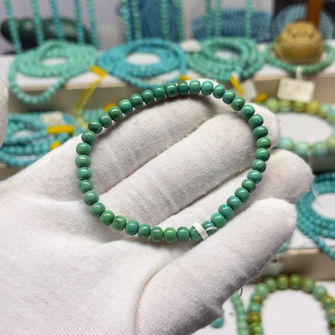 绿松石未镶嵌手链