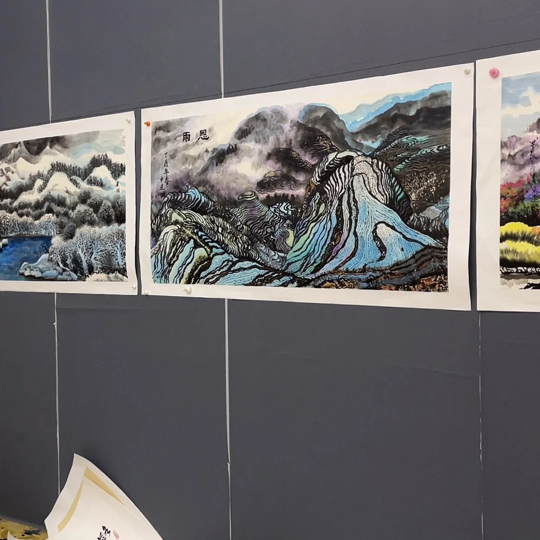国画鼻**宝绘画作品申老师6666666三张