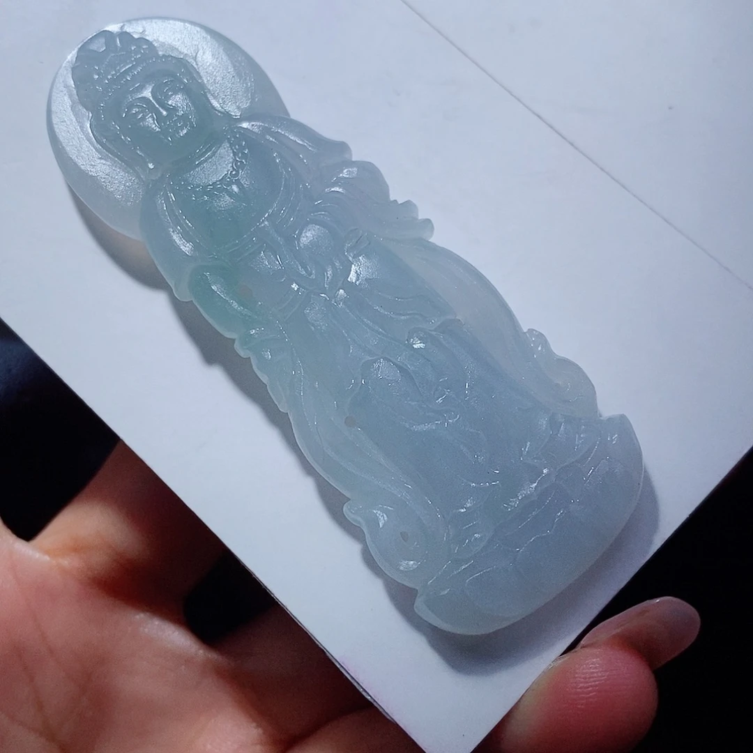 光***叔定制翡翠未镶嵌翡翠