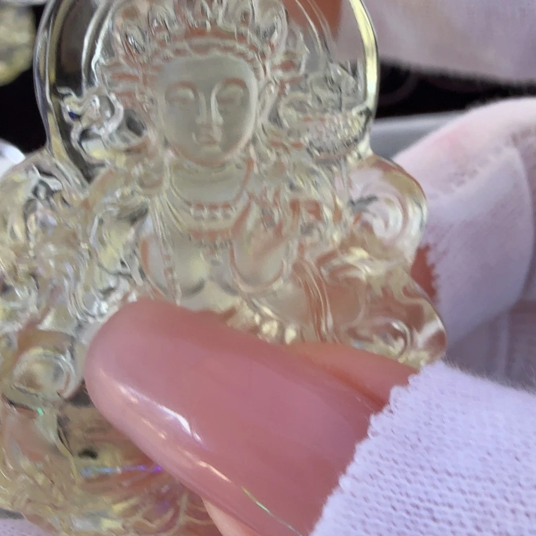 爱***石车挂未镶嵌水晶水晶