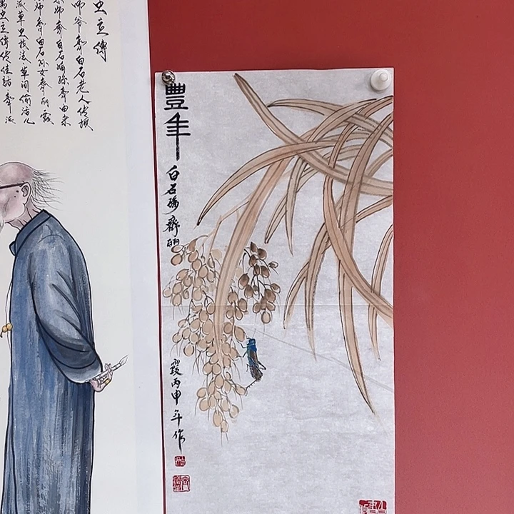 国画齐丽霞老师手绘作品