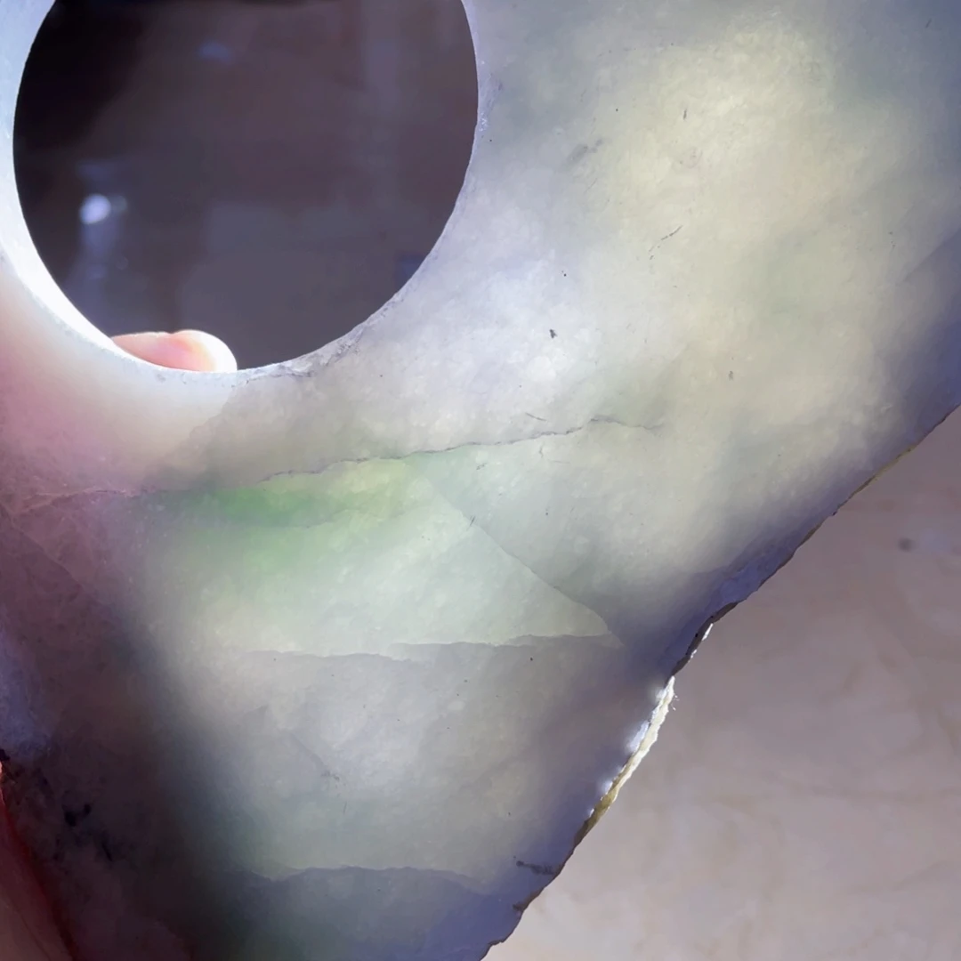 翡翠挂件未镶嵌K缅甸天然翡翠片料