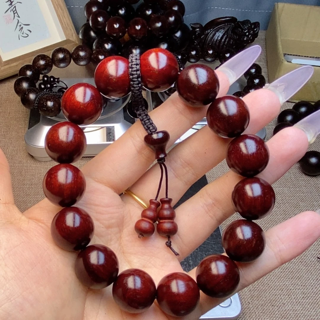 檀香紫檀（小叶紫檀）1.5鸡血红