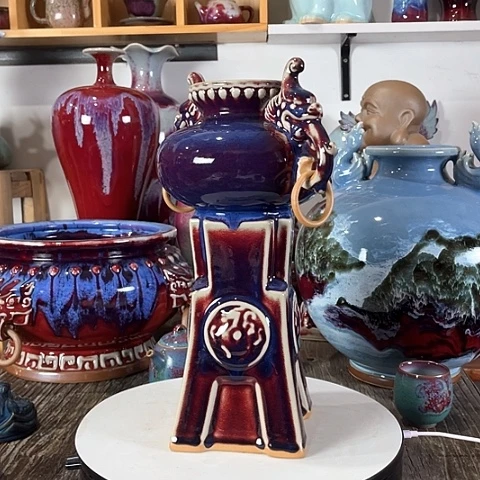 瓷片神垕镇钧瓷艺术