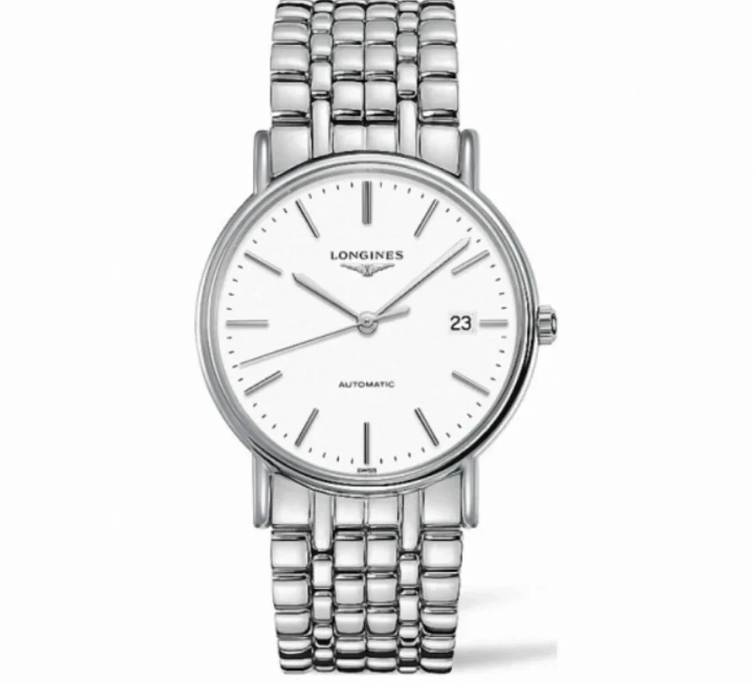 99新 Longines/浪琴 /瑰丽922白条丁钢带/表径40/自动机械男表