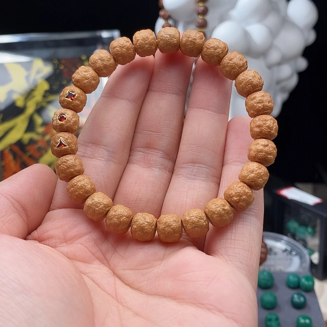 猴头核桃吊坠纯手工 九紫 荔枝