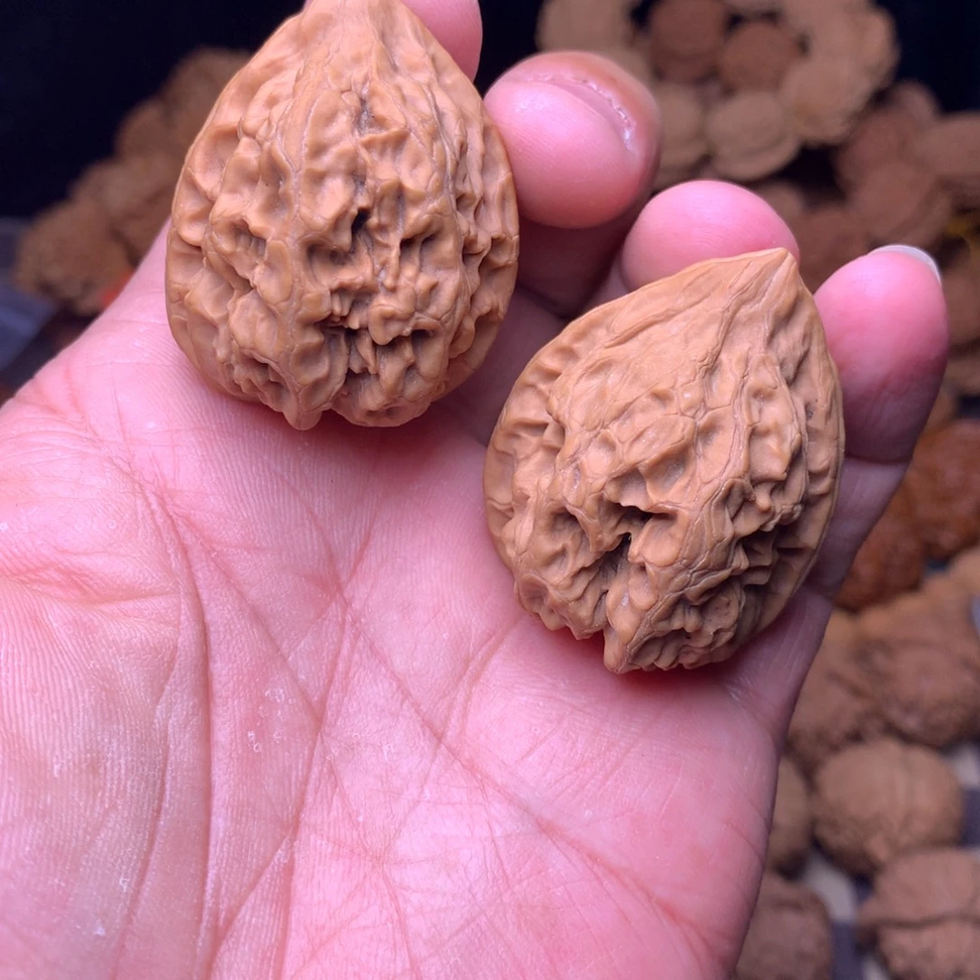 吊坠文玩核桃平谷火苗35-40