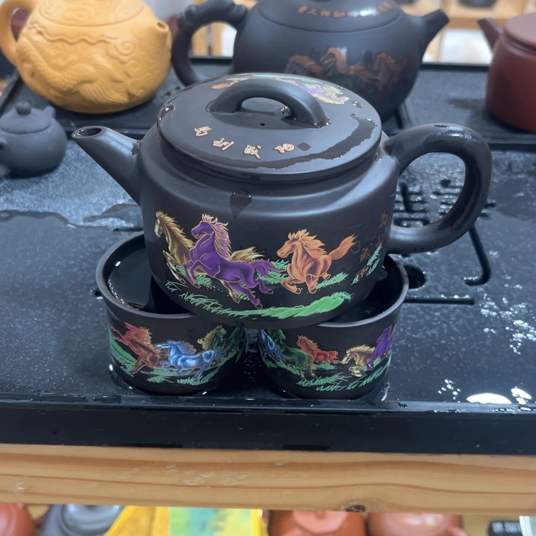 紫砂茶杯紫砂壶1壶2杯