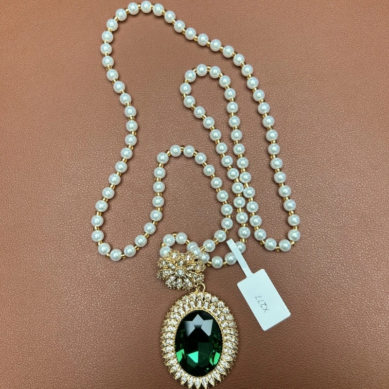 铜合金 百搭时尚树脂项链x277