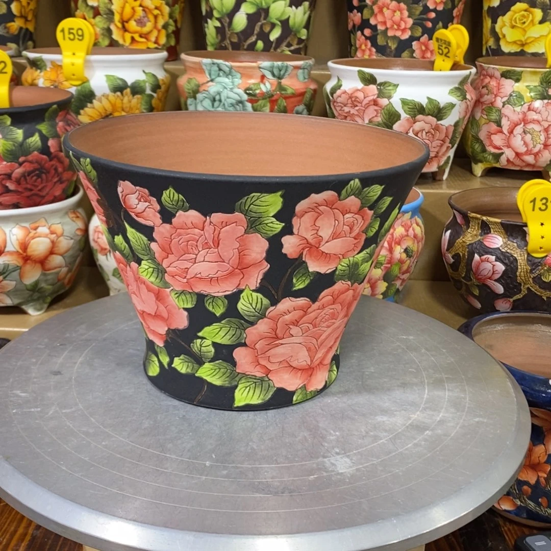 景德镇精品博采美盆21/15.5