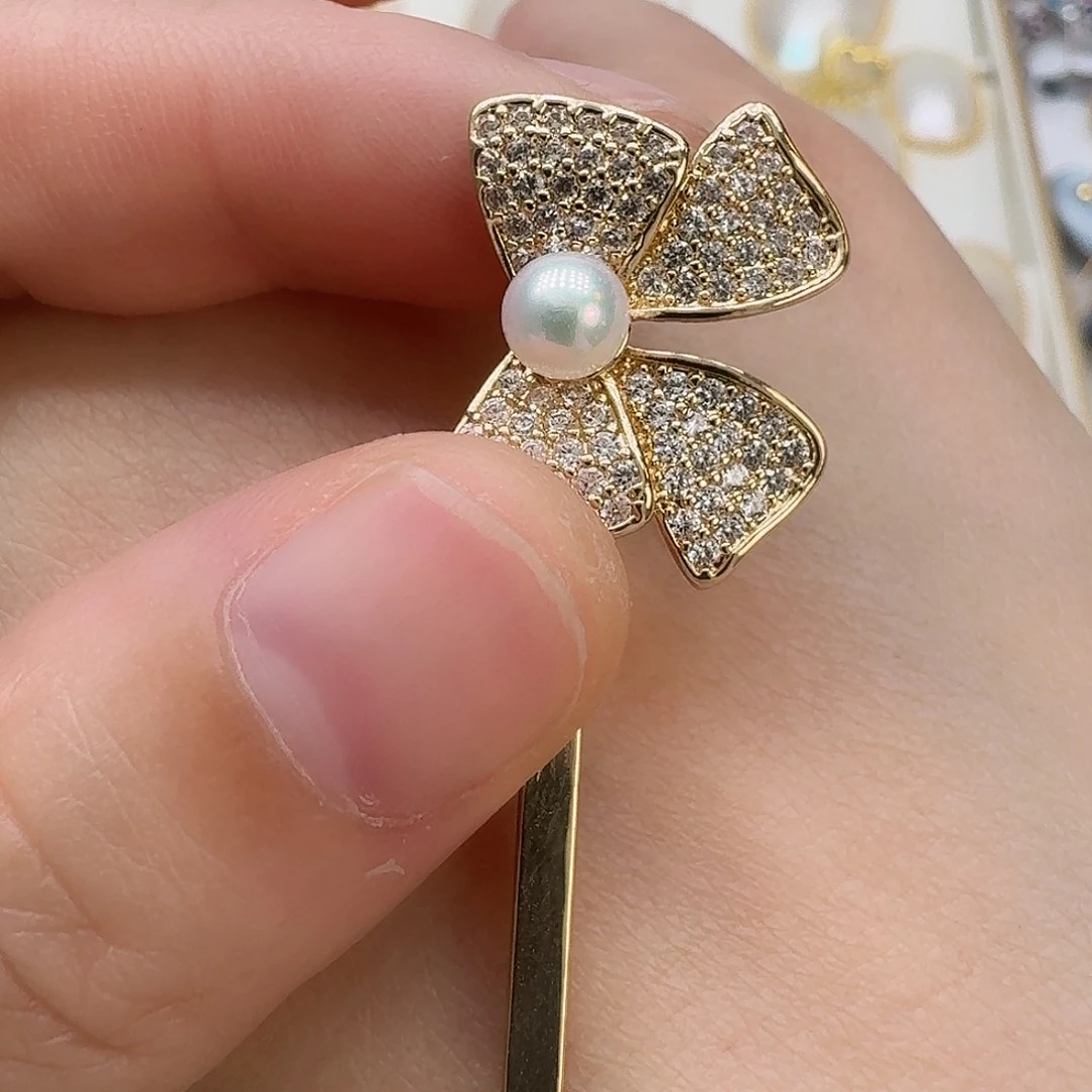 淡水珍珠未镶嵌发饰