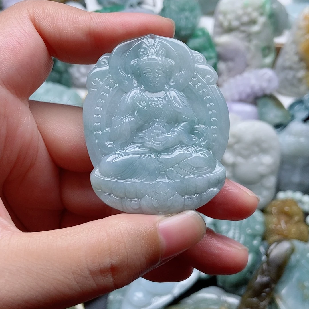 吊坠(不含链)未镶嵌翡翠1