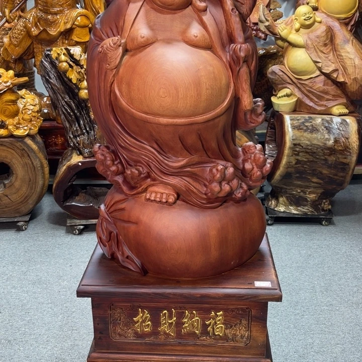 香榧木根雕摆件工艺品米勒