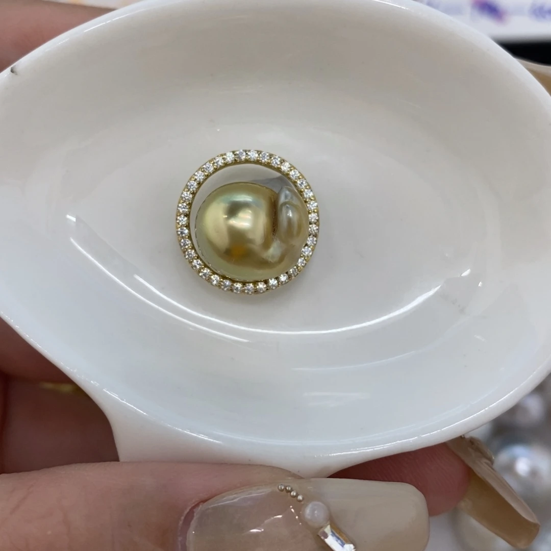 海水珍珠裸珠跳*糖