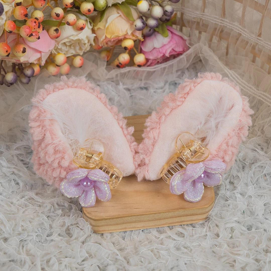 饰阿梁4223 玲娜贝儿耳朵抓夹头饰儿童小女孩发夹发饰可爱甜美