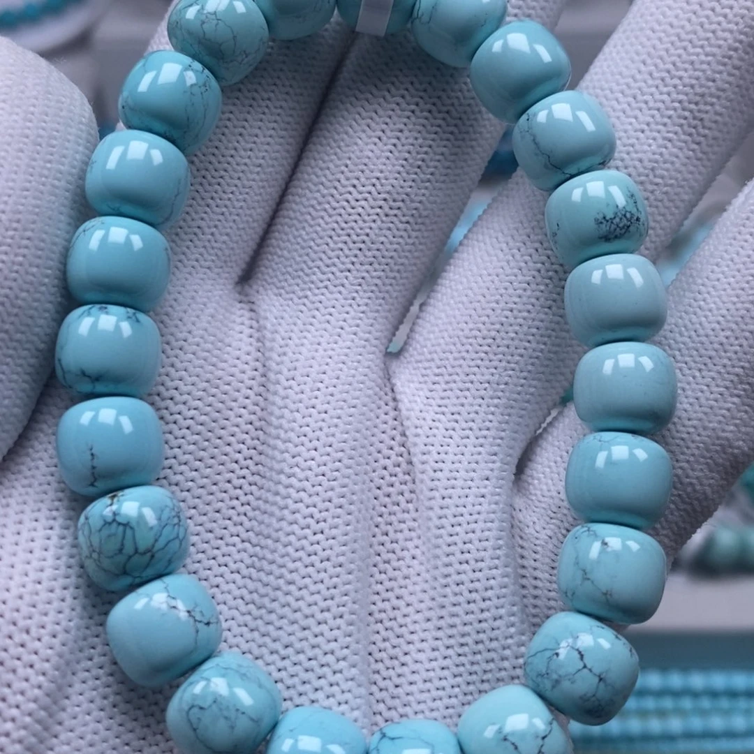 绿松石未镶嵌原矿纯干料绿松石