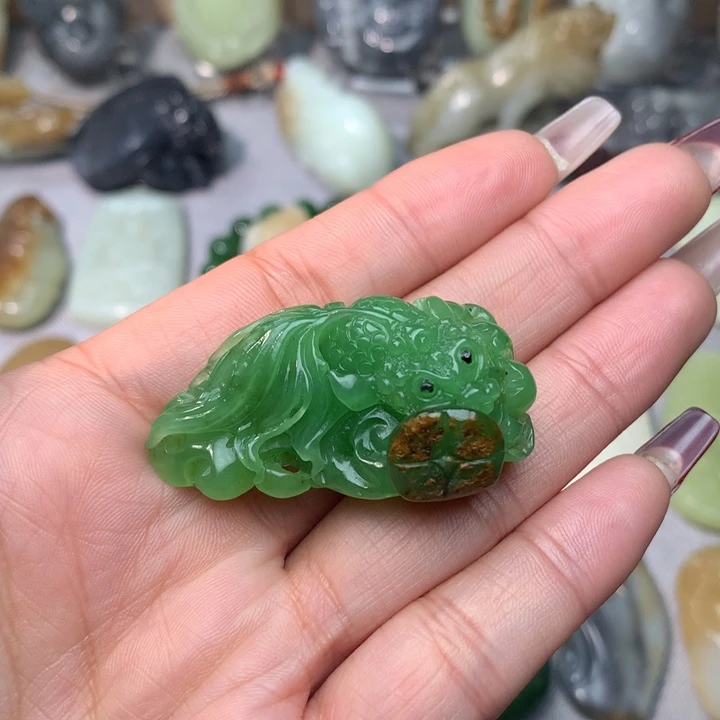 和田玉挂件未镶嵌