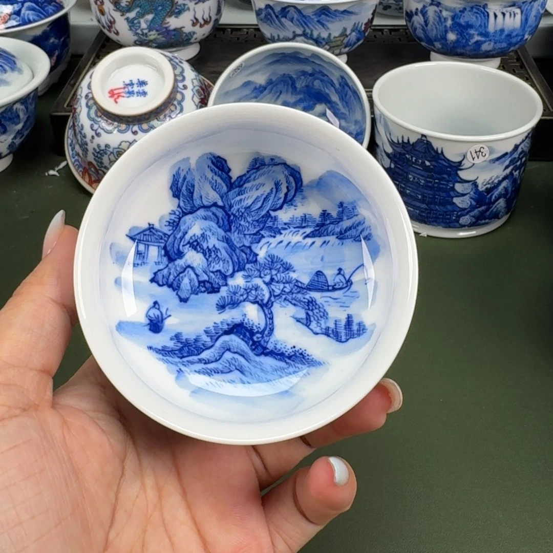 景德镇景德镇纯手工手绘茶器蒙蒙317