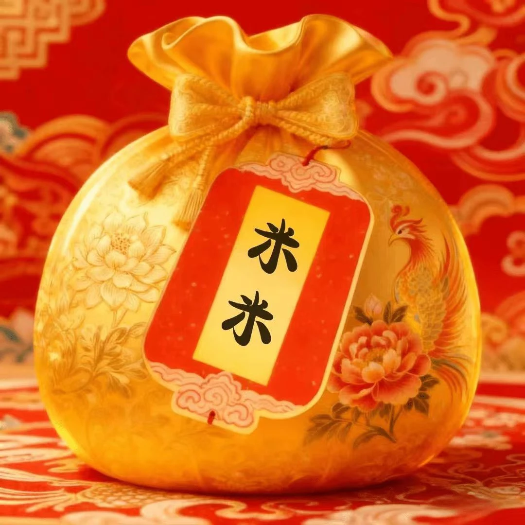 3号米米不够花【师傅推荐】生肖挂饰福袋