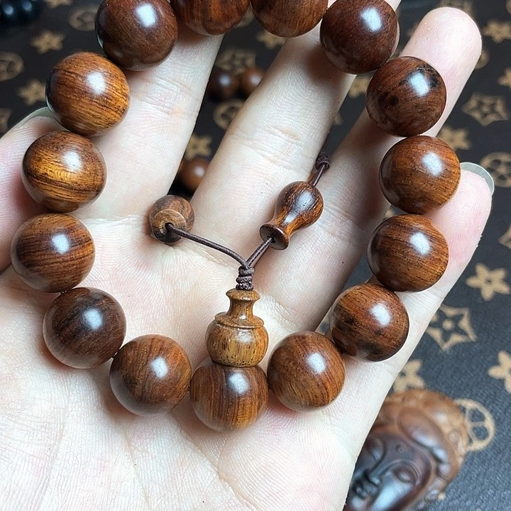 黄花梨/降香黄檀手串/手链1.5油梨三通