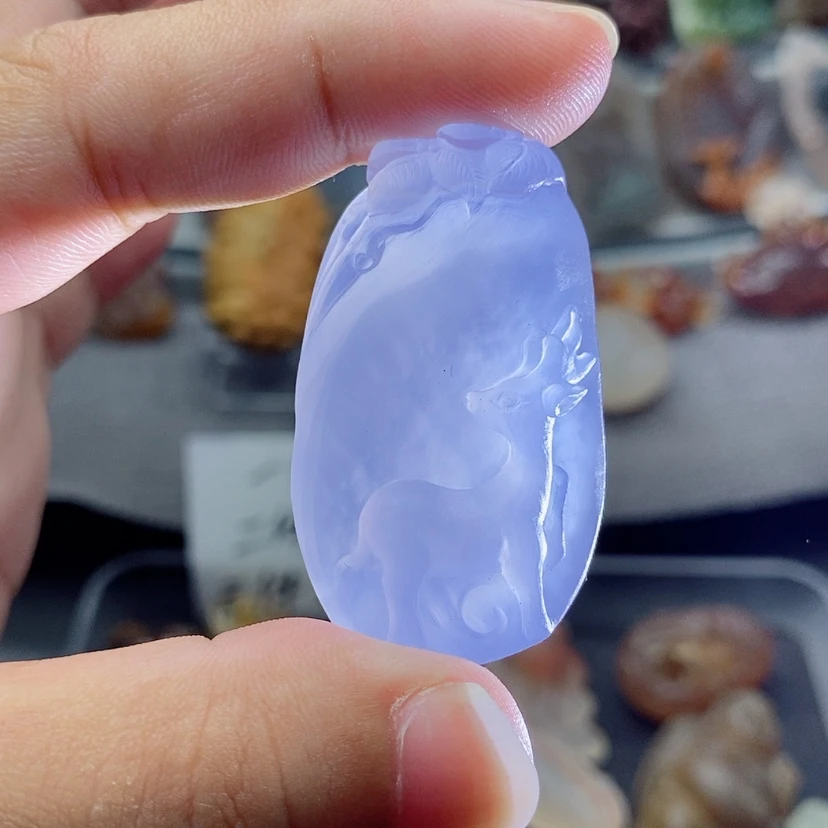 【闪购商品】未镶嵌吊坠定制玛瑙