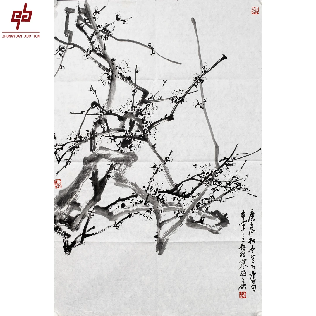 lot6407 于希宁 梅花 47cm*72cm 原片3.0平尺