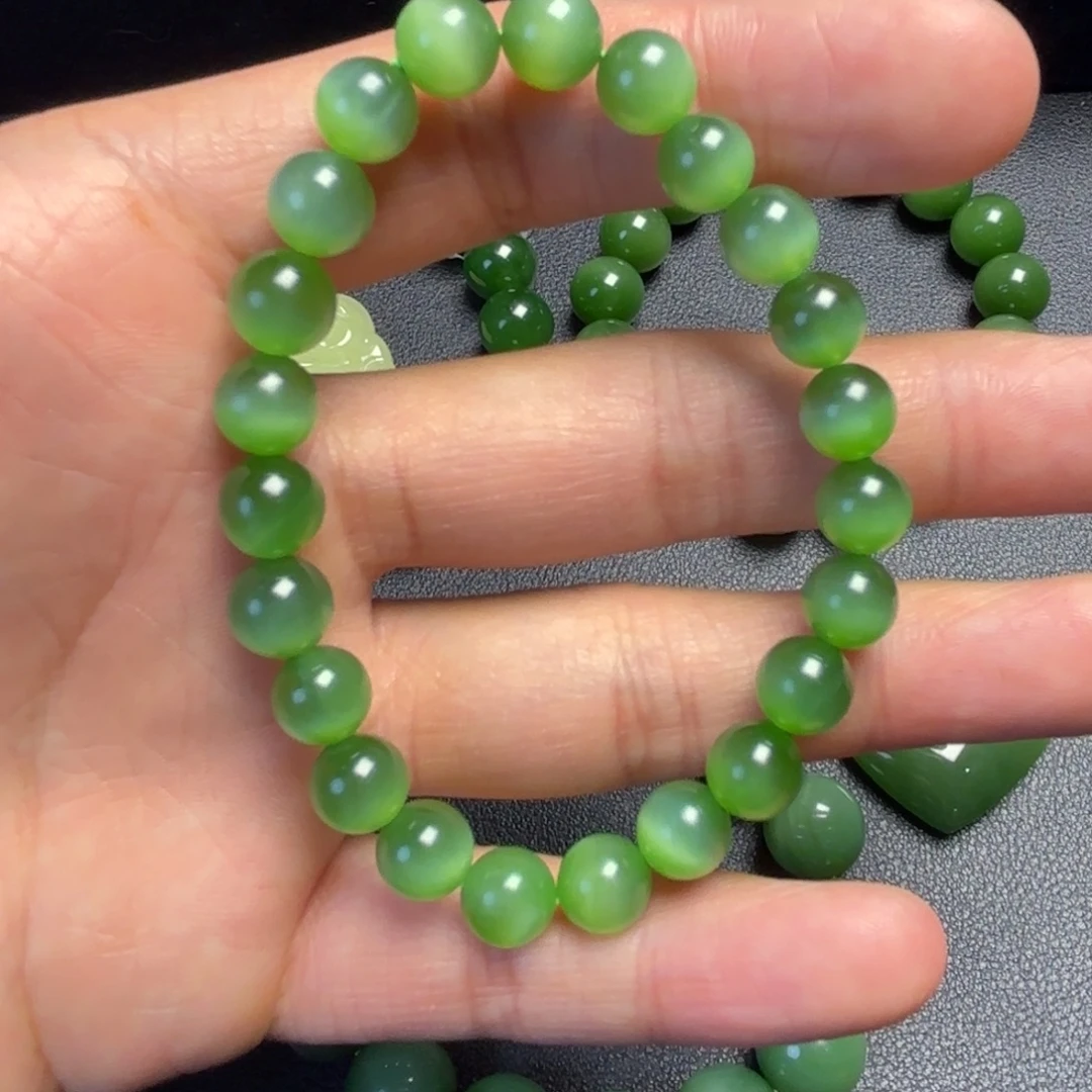 和田玉未镶嵌手串