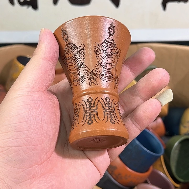茶杯紫砂全手工紫砂主人杯