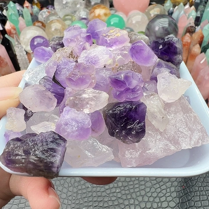 未镶嵌水晶珠宝半成品412