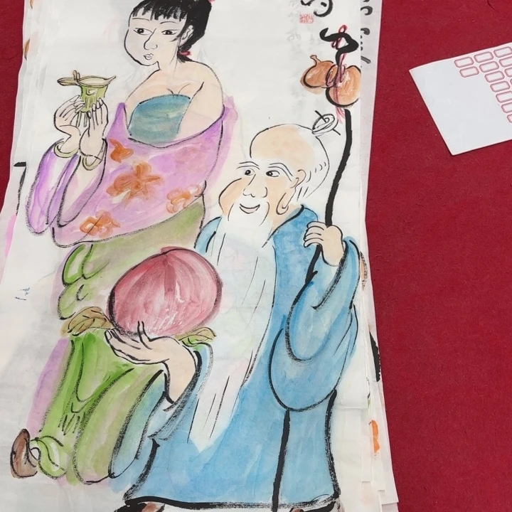 国画花鸟等多种鸟类的栖息