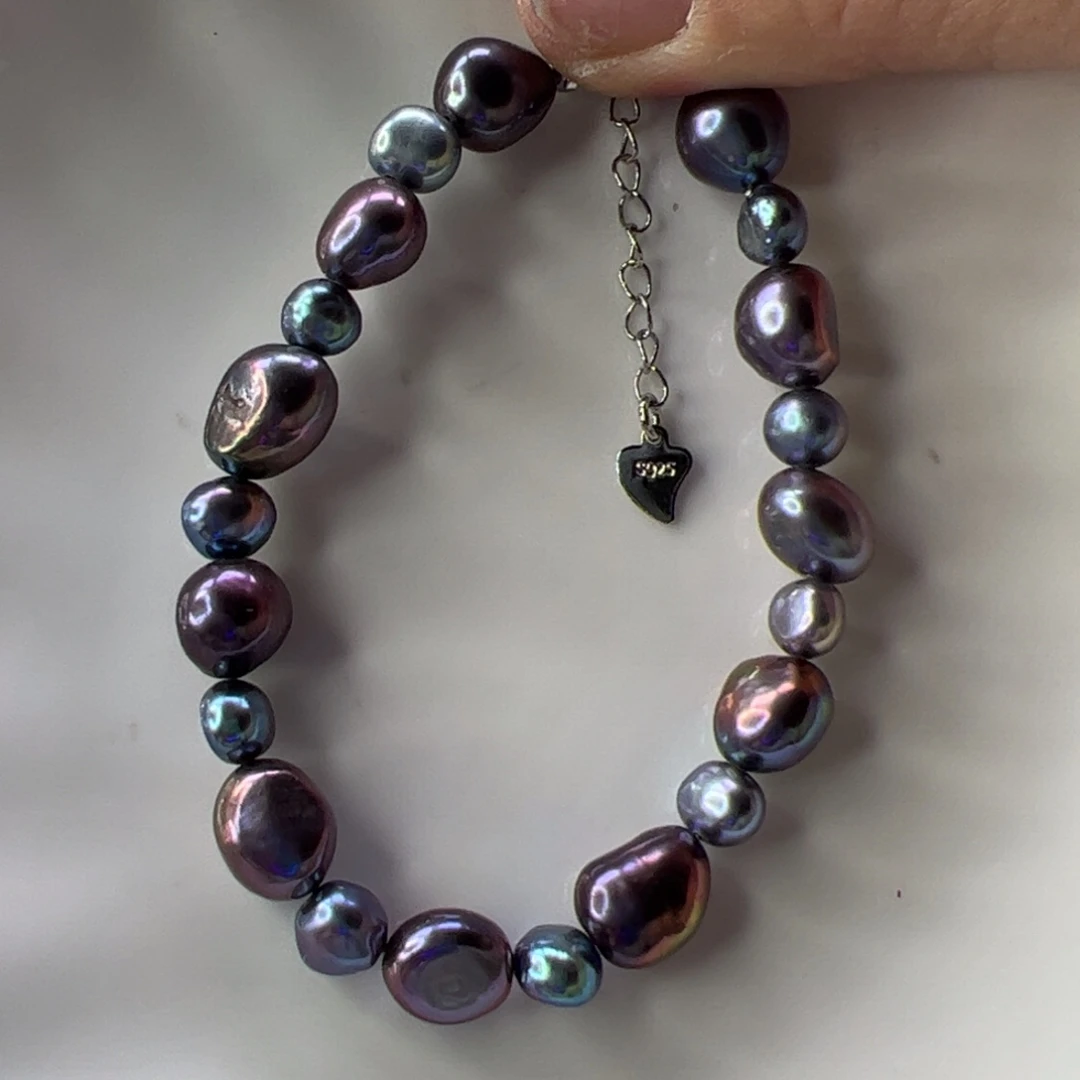 合金戒指淡水珍珠378