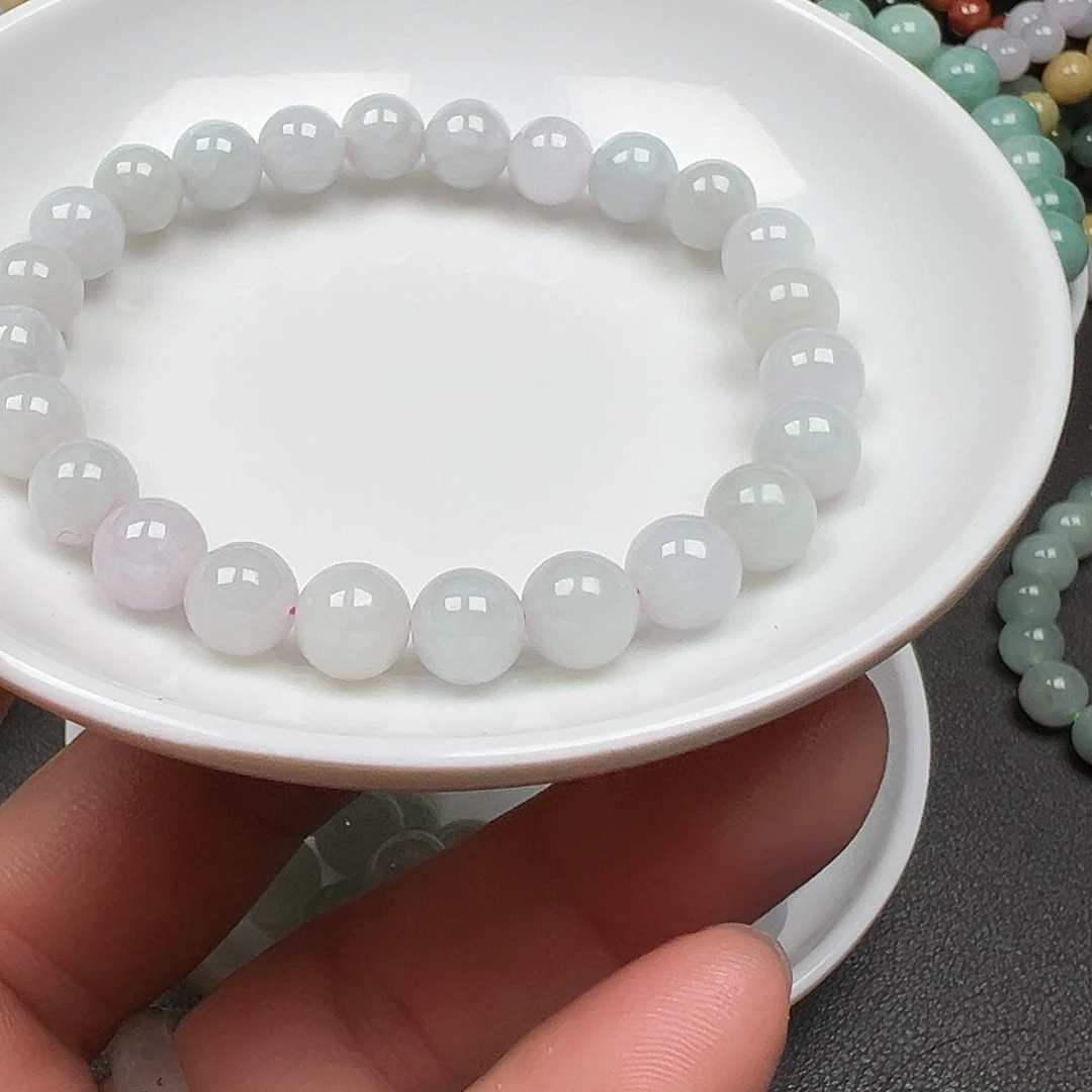 翡翠手链未镶嵌长***里货主老华