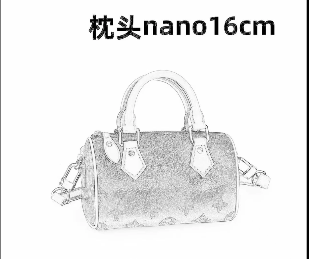 B16 枕头nano 16cm 【里外木示全对】现货【有礼盒】单肩