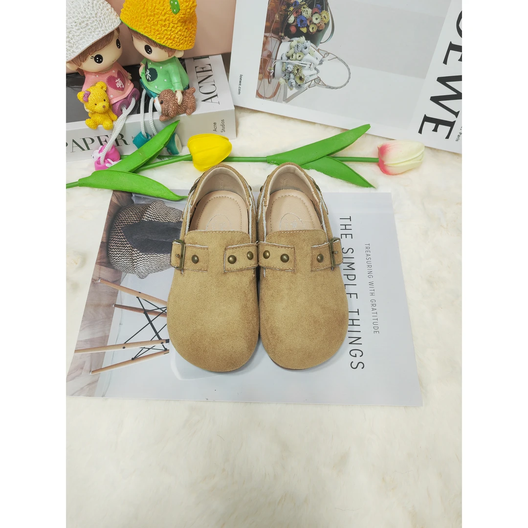 2025新款女童韩版博肯鞋儿童时尚博肯鞋男女宝宝鞋