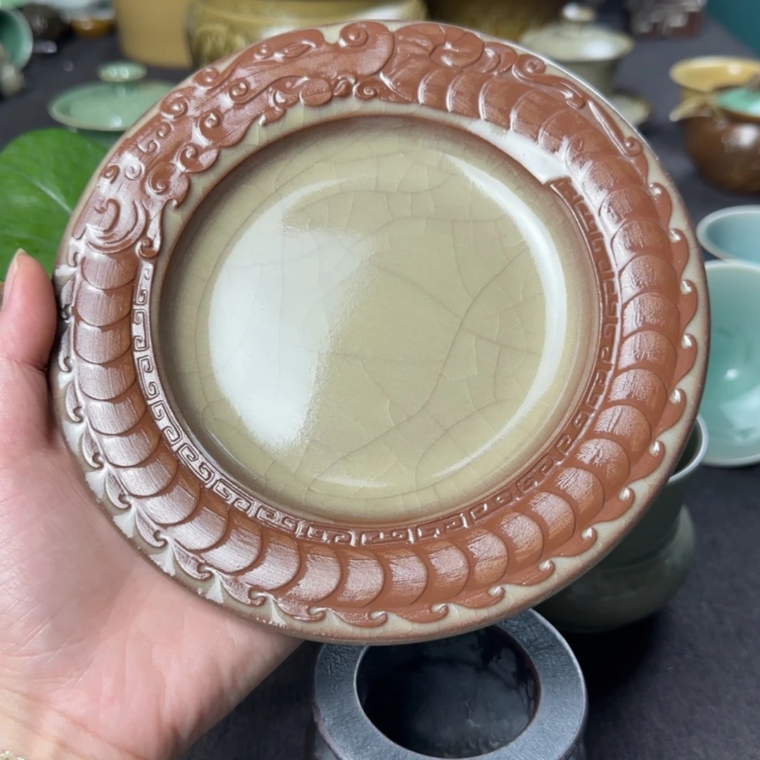 七***豚微瑕小叶玩泥巴手工茶器