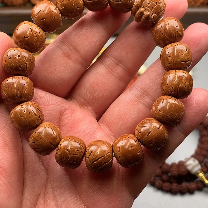 猴头核桃手串桃核单圈手串