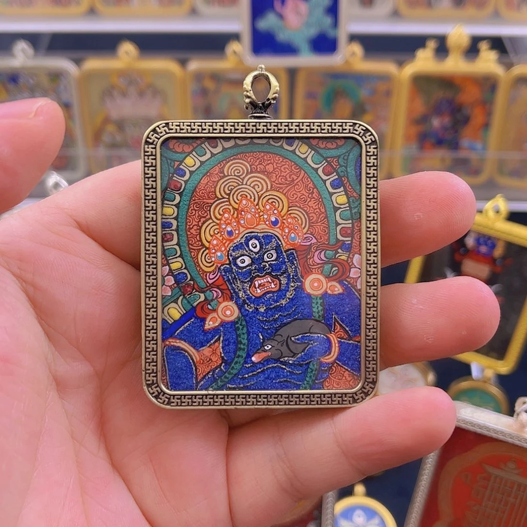 青海热贡纯手绘唐卡