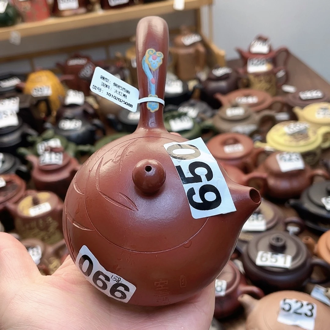 茶壶紫砂紫砂微瑕