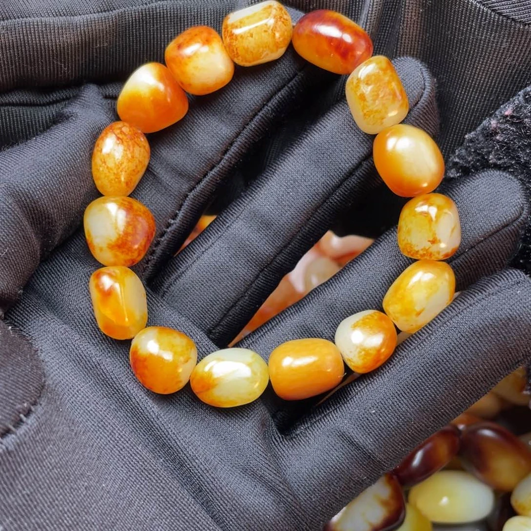 和田玉手链未镶嵌