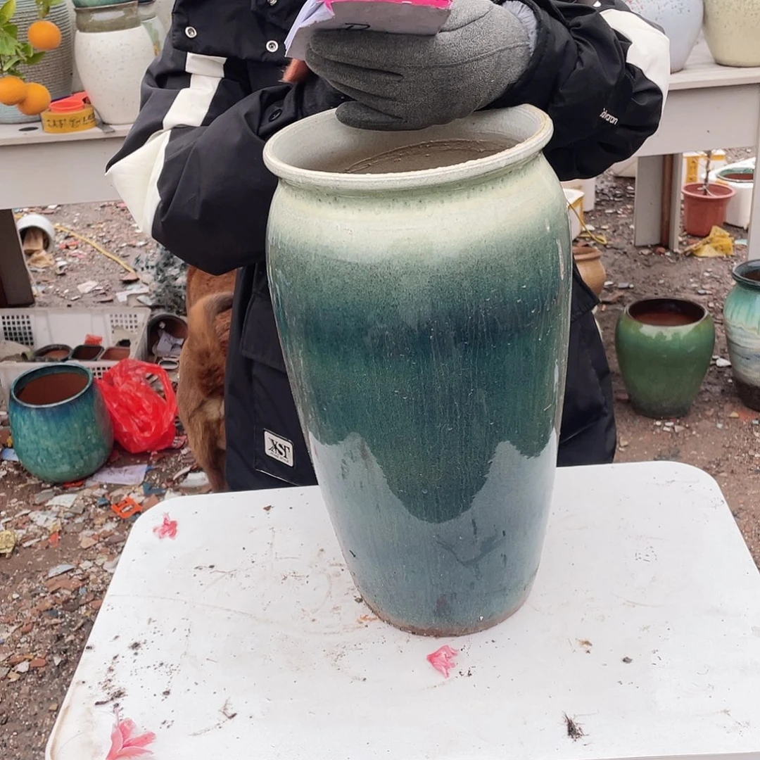 红陶王嫂花盆0201-450