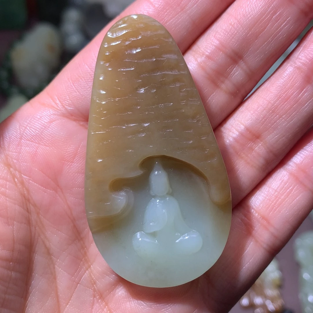 颈饰未镶嵌和田玉
